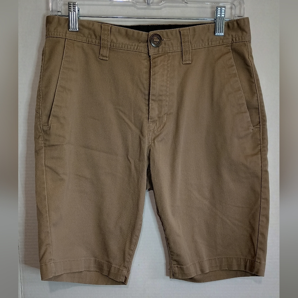 Volcom Men's Tan Shorts Size 28